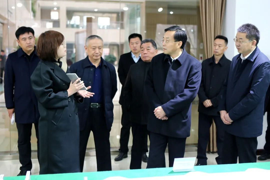 鄒平市委副書記、代市長張謙一行來山東三星集團調(diào)研
