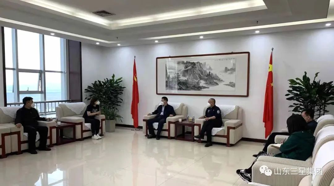 鄒平市委常委、宣傳部長(zhǎng)，副市長(zhǎng)商獻(xiàn)文到山東三星集團(tuán)調(diào)研疫情防控和生產(chǎn)經(jīng)營(yíng)情況