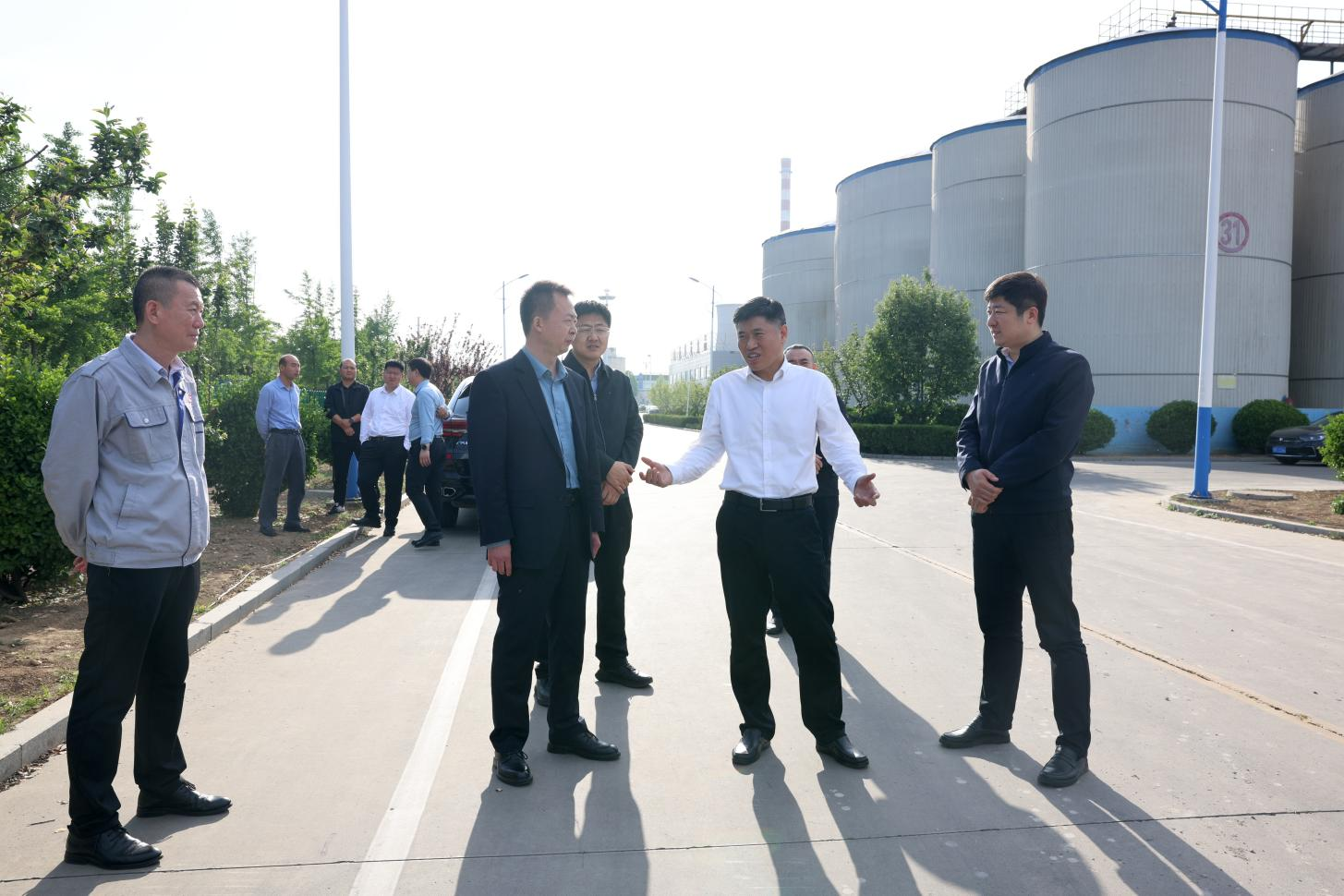 鄒平市委副書記劉德軍來山東三星集團調(diào)研