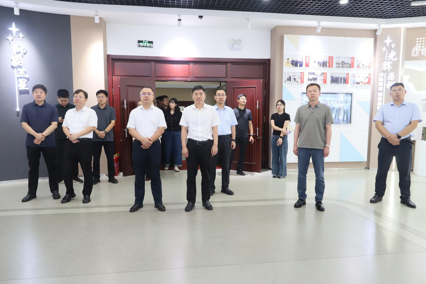 博興縣委常委、組織部部長黃廣憲帶隊來山東三星集團調(diào)研