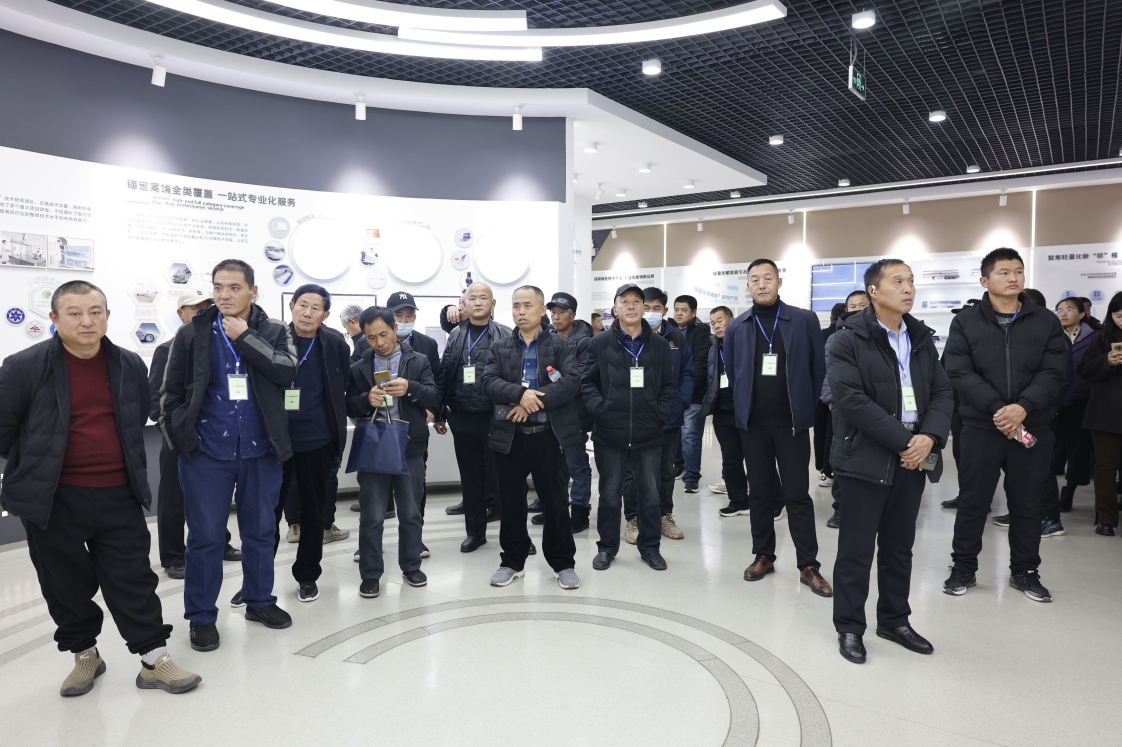 樂陵市高素質(zhì)農(nóng)民培訓班走進山東三星集團參觀學習